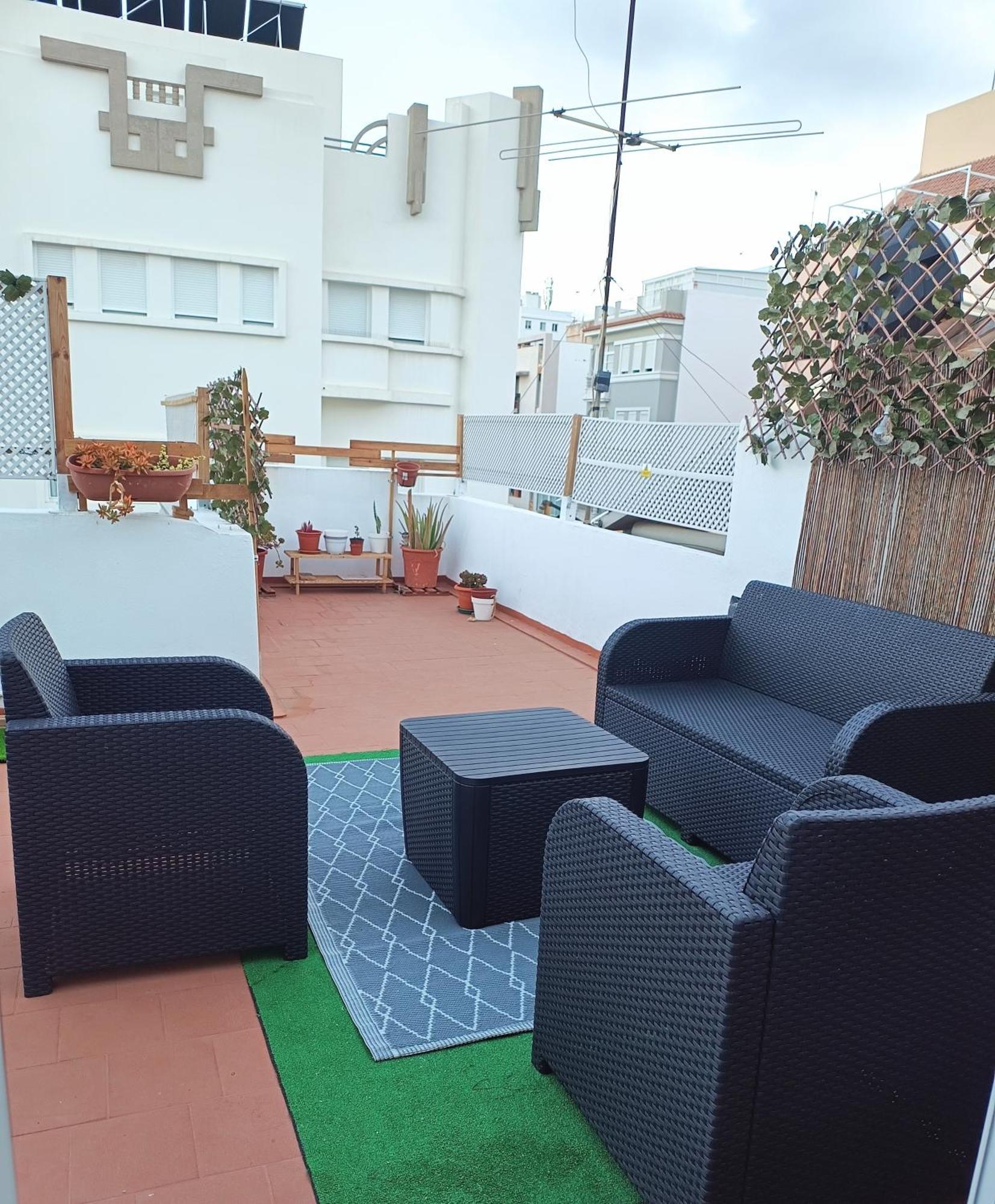 Center Santa Cruz, Alojamiento Centrico Con Gran Terraza, Cocina , Salon Y Banos, Todo Privado Екстер'єр фото